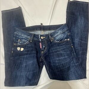 DSQUARED2 Indigo Denim Jeans